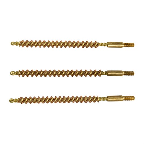 Brownells Standard Line Bronze Rifle Brush 17 Caliber 3 Pack