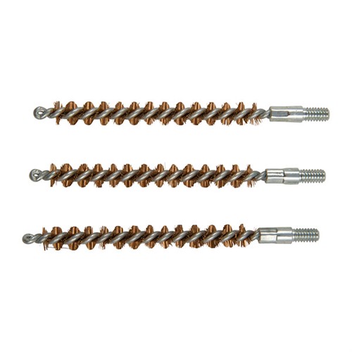Brownells Standard Line Bronze Rifle Brush 6MM-25 Caliber 3 Pack