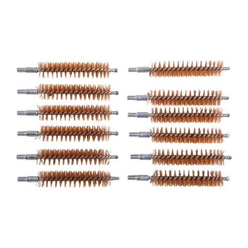 BROWNELLS STANDARD LINE BRONZE RIFLE BRUSH 50 CALIBER 12 PACK