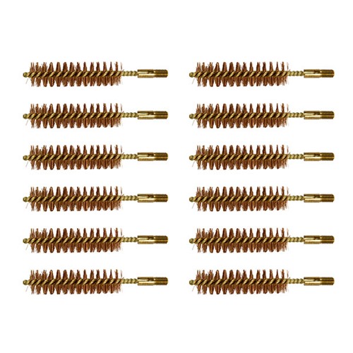BROWNELLS BEEFY BORE BRUSH BRONZE .50 CALIBER RIFLE 12 PACK
