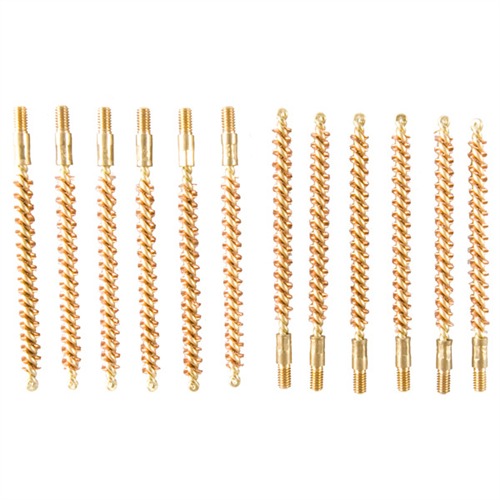 BROWNELLS SPECIAL LINE BRUSH BRASS .22 CALIBER RIMFIRE 12 PACK