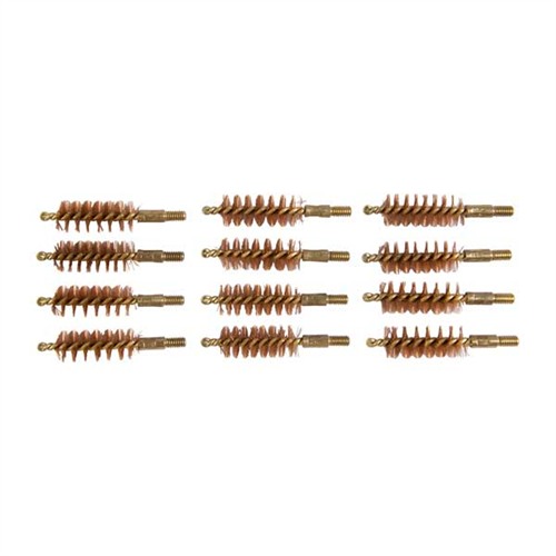BROWNELLS SPECIAL LINE BRUSH BRASS .44/.45 CALIBER PISTOL 12 PACK