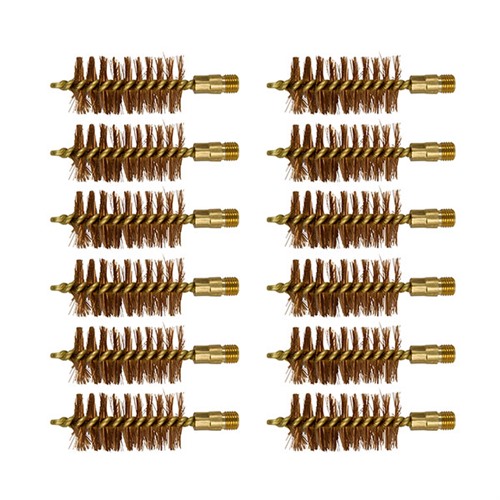 Brownells Special Line Brush Brass 10 Gauge Shotgun 12 Pack