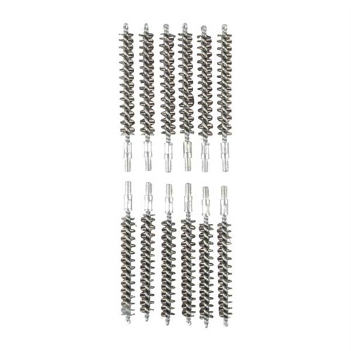 BROWNELLS STANDARD LINE STAINLESS 30 CALIBER RIFLE BRUSH 12 PACK