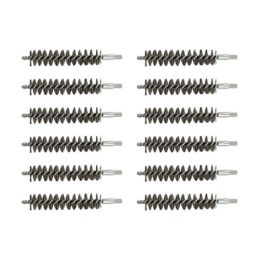 BROWNELLS STANDARD LINE STAINLESS 50 CALIBER RIFLE BRUSH 12 PACK