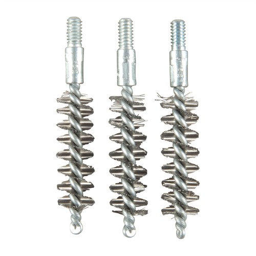Brownells Standard Line Brush 9MM/.38/.357 Cal Handgun Ss 3 Pack