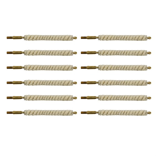 BROWNELLS WOOL BORE MOP 17 CALIBER 12 PACK