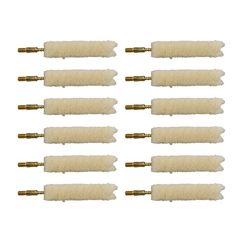 BROWNELLS WOOL BORE MOP 10MM/40 CALIBER 12 PACK