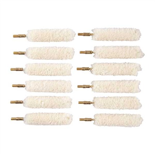 BROWNELLS WOOL BORE MOP 44-45 CALIBER 12 PACK