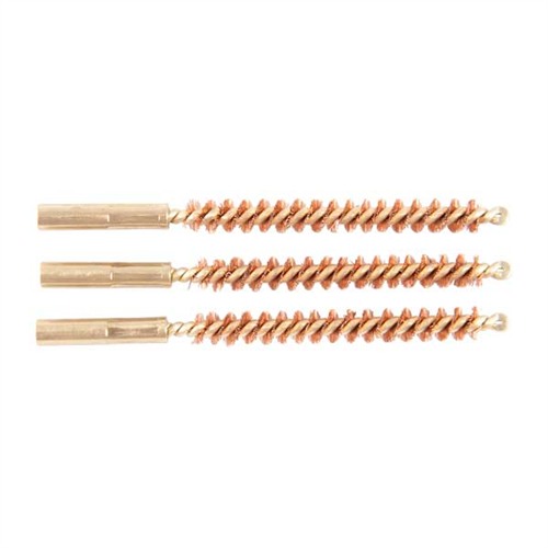Brownells Special Line Dewey Brush Bronze 6MM-.25 Caliber 3 Pack