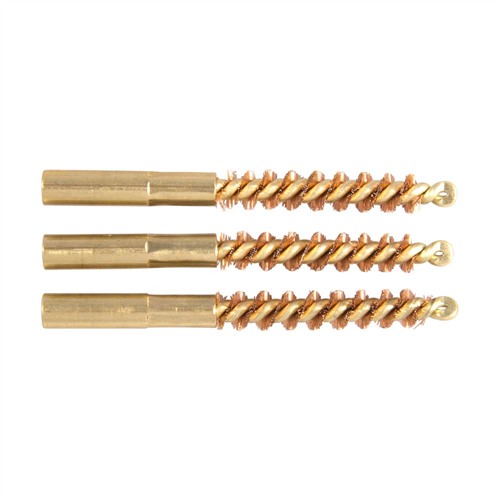 Brownells Special Line Dewey Bronze Pistol Brush 22 Caliber 3 Pack