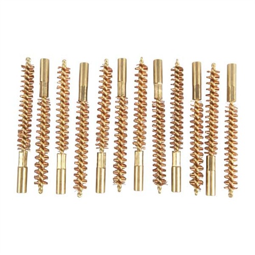Brownells SPECIAL LINE DEWEY BRUSH BRONZE .338 CAL RIFLE 12 PACK - Brownells - 338 CALIBER