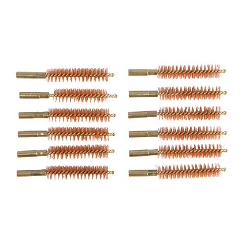 Brownells Special Line Dewey Brush Bronze .50 Caliber Rifle 12 Pack - Brownells - 50 CALIBER