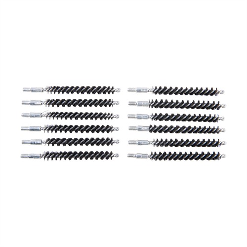 BROWNELLS STANDARD LINE BRUSH NYLON 6MM RIFLE BRUSH 12 PACK