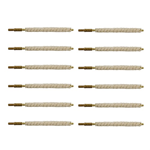 BROWNELLS COTTON BORE MOP 20 CALIBER 12 PACK