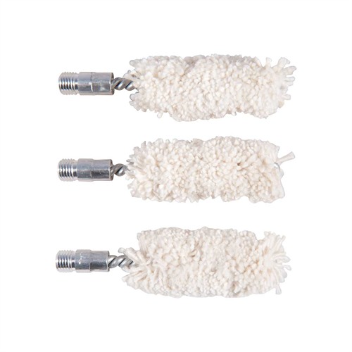 Brownells Cotton Bore Mop 20 Gauge 3 Pack