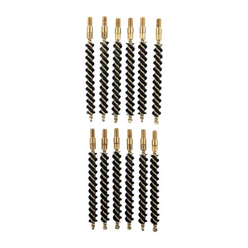 BROWNELLS HEAVY WEIGHT NYLON RIFLE BRUSH 338 CALIBER 12 PACK
