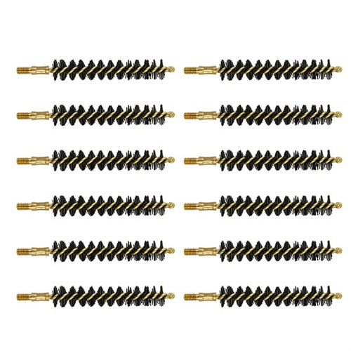 BROWNELLS HEAVY WEIGHT NYLON RIFLE BRUSH 416 CALIBER 12 PACK