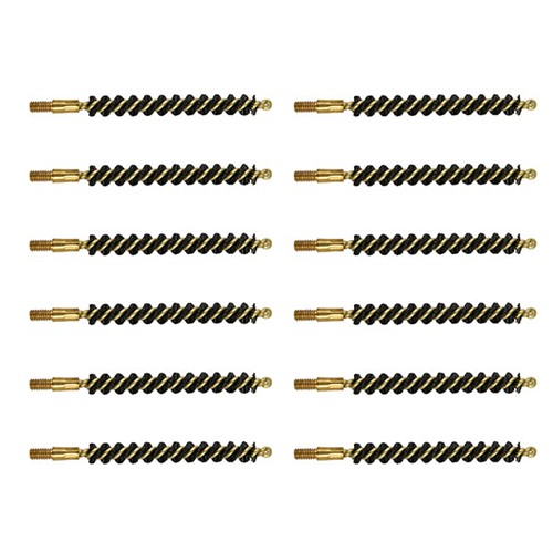 BROWNELLS HEAVY WEIGHT NYLON RIFLE BRUSH 6.5MM 12 PACK