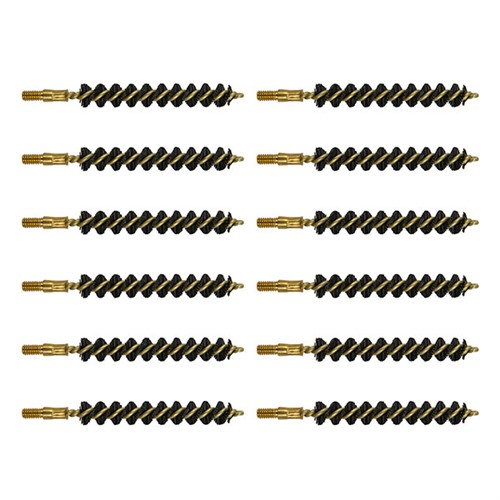 Brownells Heavy Weight Nylon Rifle Brush 8MM 12 Pack - Brownells - 8 MM