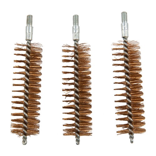 Brownells Chamber Brush Bronze 20 Gauge 8-32 Thread 3 Pack