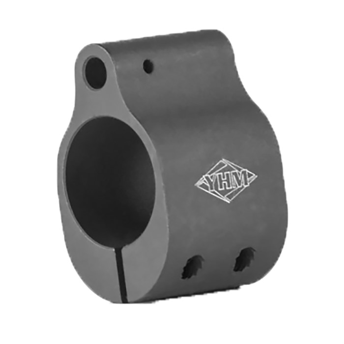 Yankee HILL MACHINE CO., INC. AR-15 GAS BLOCK SLOTTED LOW PROFILE .750 STEEL BLACK