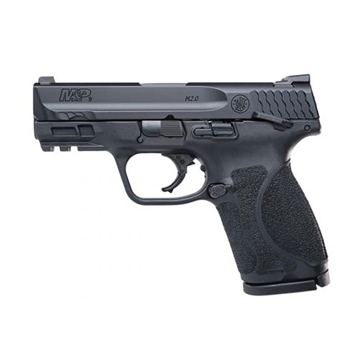 Smith & Wesson M&P9 M2.0 Compact 9mm Pistol, 3.6" Barrel, Black