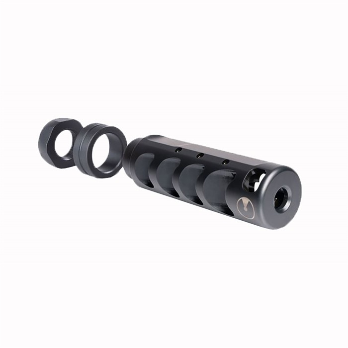 Ultradyne UD10260 Apollo Max Compensator 6.5 Creedmoor 5/8-24 Black - Ultradyne USA - 264/6.5 mm