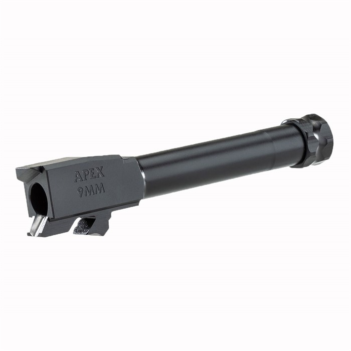 Apex Tactical 105-072 FN 509 9mm Luger Drop-In Threaded Barrel Black