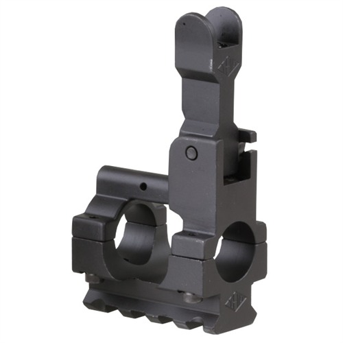 Yankee HILL MACHINE CO., INC. YHM-9835A - AR15 GAS BLOCK FRONT SIGHT W/RAIL .750 STEEL BK