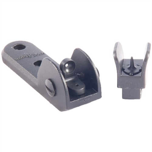 TECH SIGHTS RUGER 10/22 FLIP-UP TSR100 GI-STYLE SIGHT SET BLACK