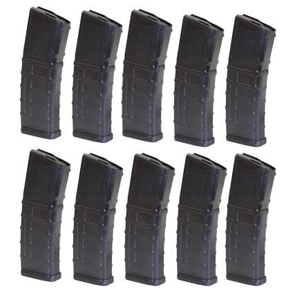 MAGPUL PMAG AR/M4 G-M2 MOE 5.56/.223 30RD FOR AR15 BLK 10/PACK