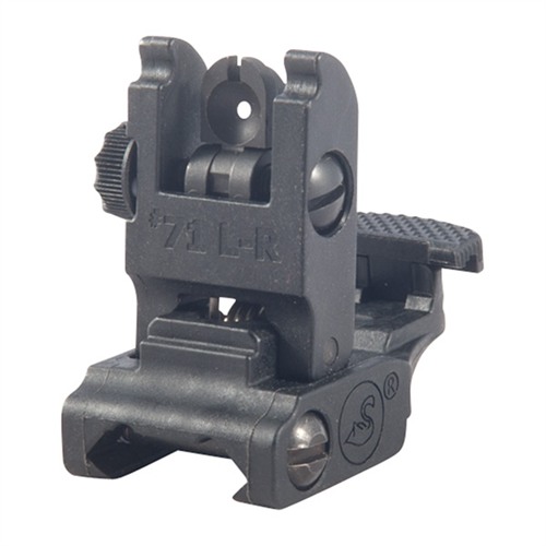 ARMS 71L Flip Up Adjustable Low Profile Rear Sight AR15 Black