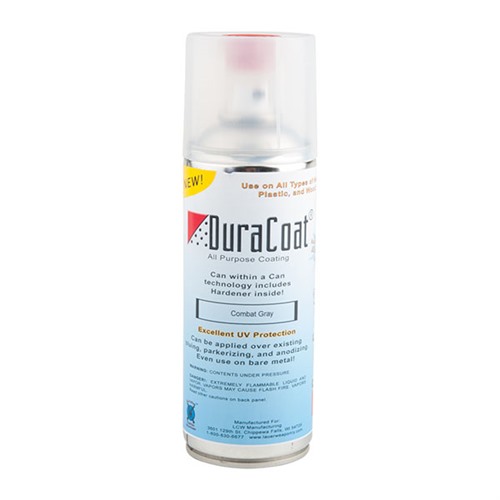 LAUER CUSTOM WEAPONRY 12 OZ. COMBAT GRAY DURACOAT AEROSOL