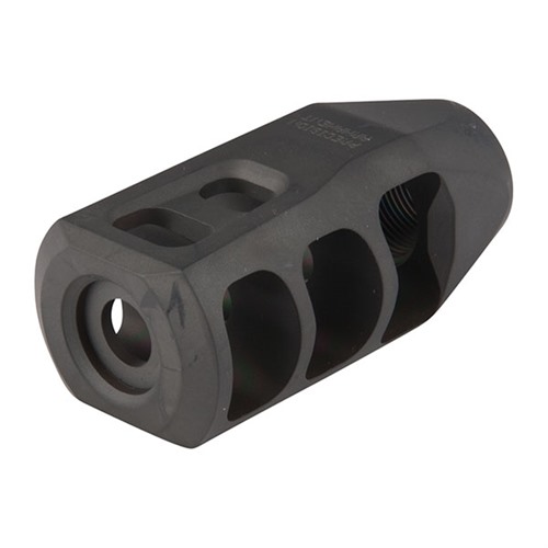 Precision ARMAMENT M11 MUZZLE BRAKE 338 CALIBER 5/8-24 SS BLACK