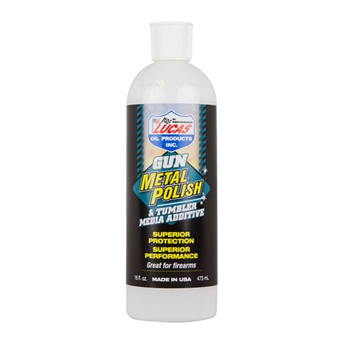 Lucas Oil Products Inc. Gun Metal Polish 16 Oz. (Case of 12) - 15.5 lbs
