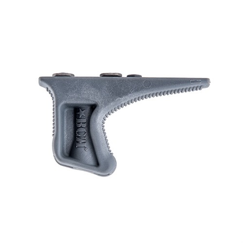 Bravo Company BCM-KAG-KM-WG KeyMod Gunfighter KAG Angled Grip Gray Polymer