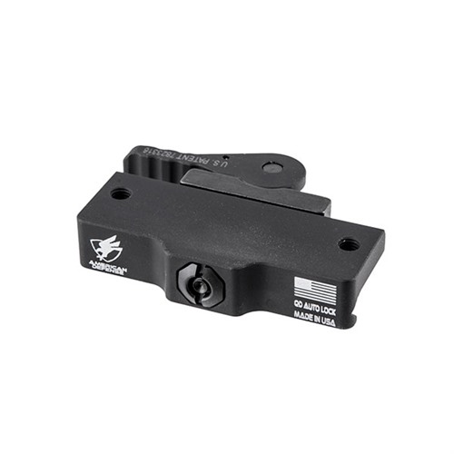 American Defense AD-180 Red Dot Mount QD Lever Black AD-180-STD