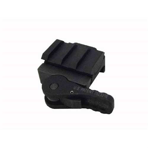 American Defense AD-SF-R Picatinny Riser Mount Std Lever Black