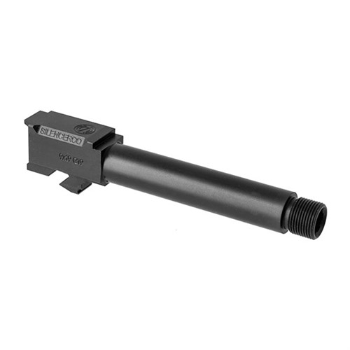 Silencer Co AC862 Threaded Barrel 1/2x28 for Glock 19, 416R Stainless Steel