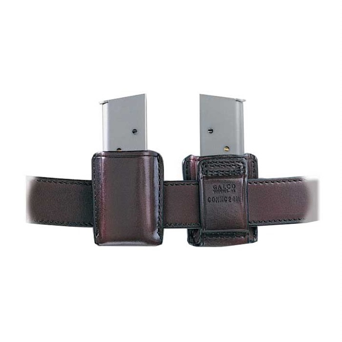 Galco CONMC22H Concealable Mag Carrier .40 S&W Staggered Metal - Havana