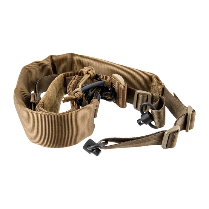 VIKING TACTICS V-TAC PADDED SLING W/CUFF ASSEMBLY-COYOTE