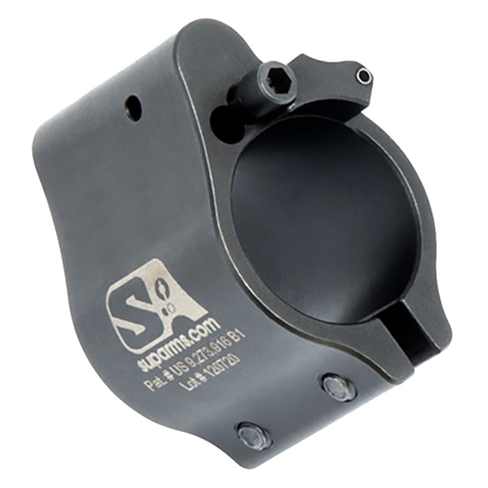 Superlative Arms SABO-DI-750CM AR-15 Adjustable Gas Block .750" Black
