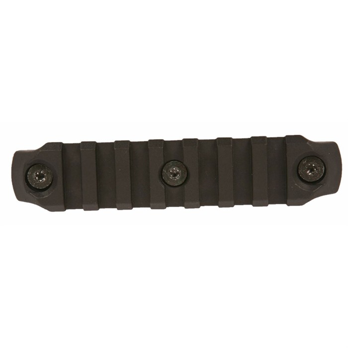 BCM RAIL SECTION--NYLON KEYMOD 4" RAIL BLACK - Bravo Company Manufacturing