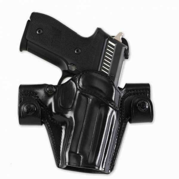 Galco SSR424B Side Snap Scabbard 1911 3" Black Right Hand Holster