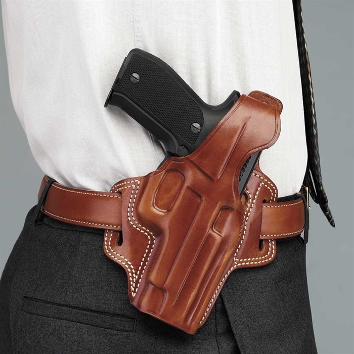 Galco FL252 F.L.E.T.C.H. Belt Holster Tan Right Hand for Sig Sauer P232