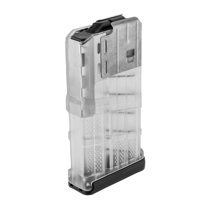 Lancer Magazine L7AWM SR-25 7.62X51 20 Rounds Translucent Clear