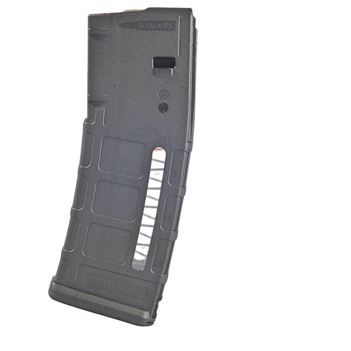 Magpul PMAG GEN M2 MOE W/WINDOW 5.56MM 30RD FOR AR-15 BLK 100/PACK
