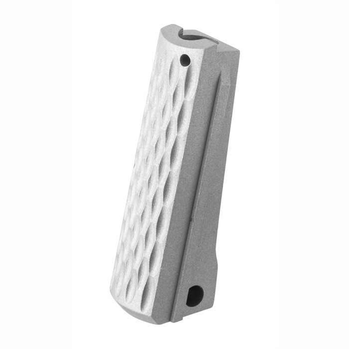 FUSION FIREARMS 1911 GOV MAINSPRING HOUSING CHAINLINK GRAY MATTE STAINLESS