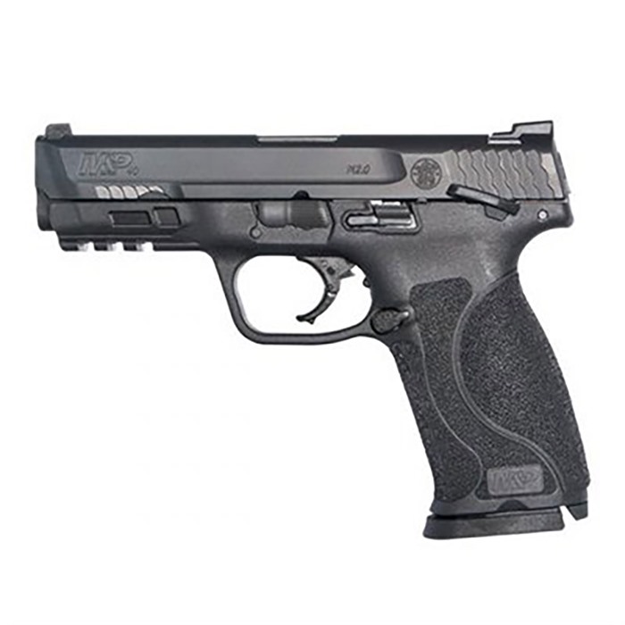 Smith & Wesson M&P M2.0 40 S&W 4.25" Barrel 15+1 Black Polymer Frame Picatinny Acc Rail Armornite Stainless Steel Slide Manual Safety